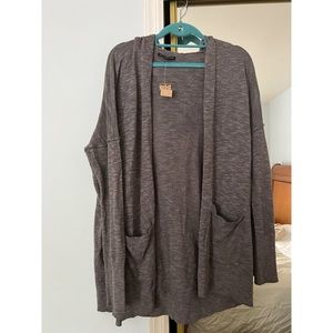 Gray Cardigan w/ hood from American Eagle